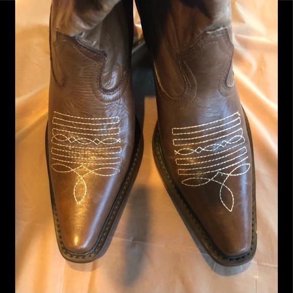 Steve Madden Shyann Western Slouch Boots - Picture 8 of 12